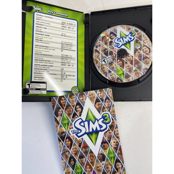 The Sims 3 (Windows/Mac, 2009) Preowned UNTESTED w Manual - Picture 2 of 3